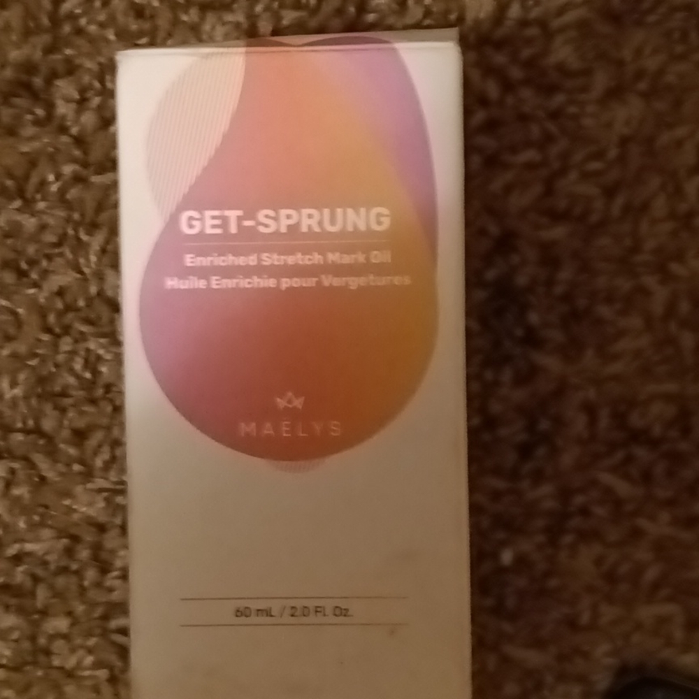 Get sprung and Rich stretch mark oil